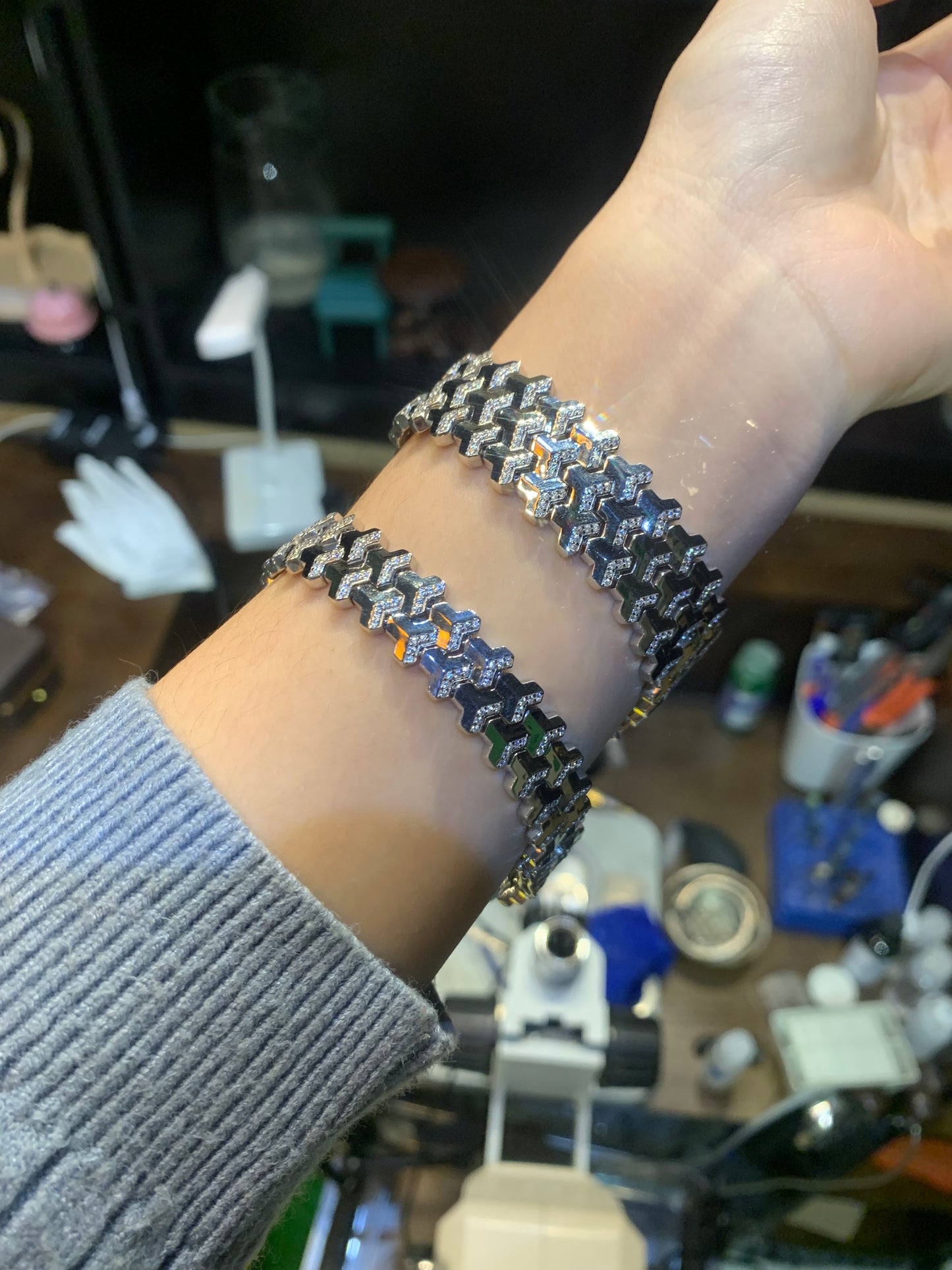 ーマーブレスレット - s925 - L300109