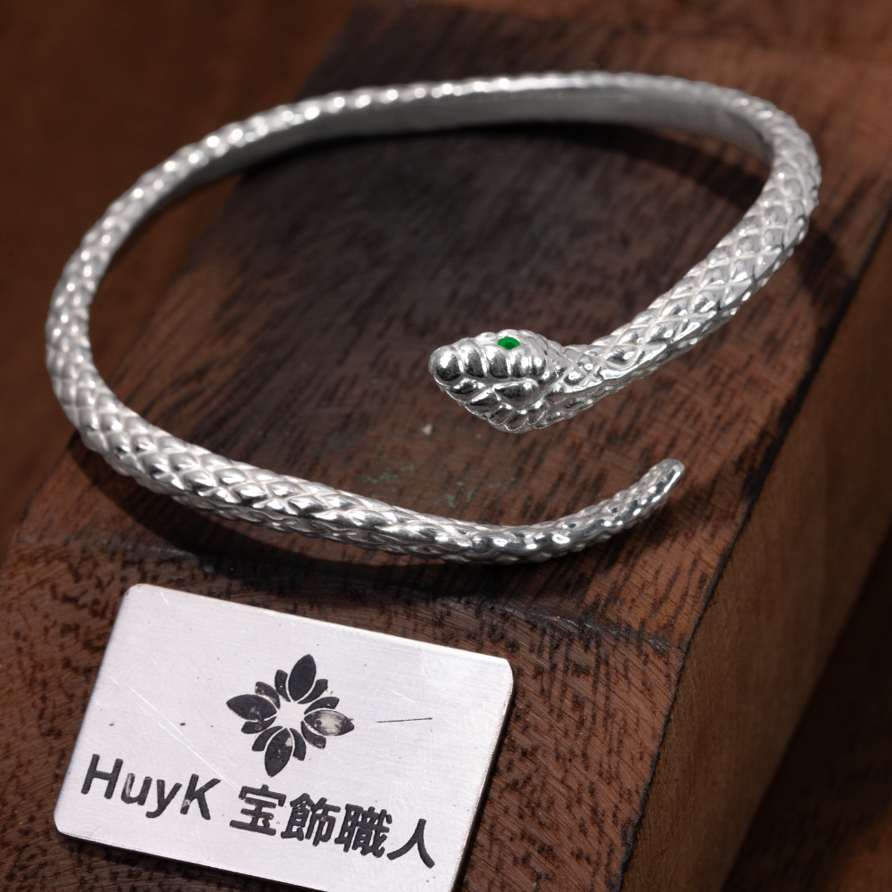 ヘビブレスレット- S999- L001346