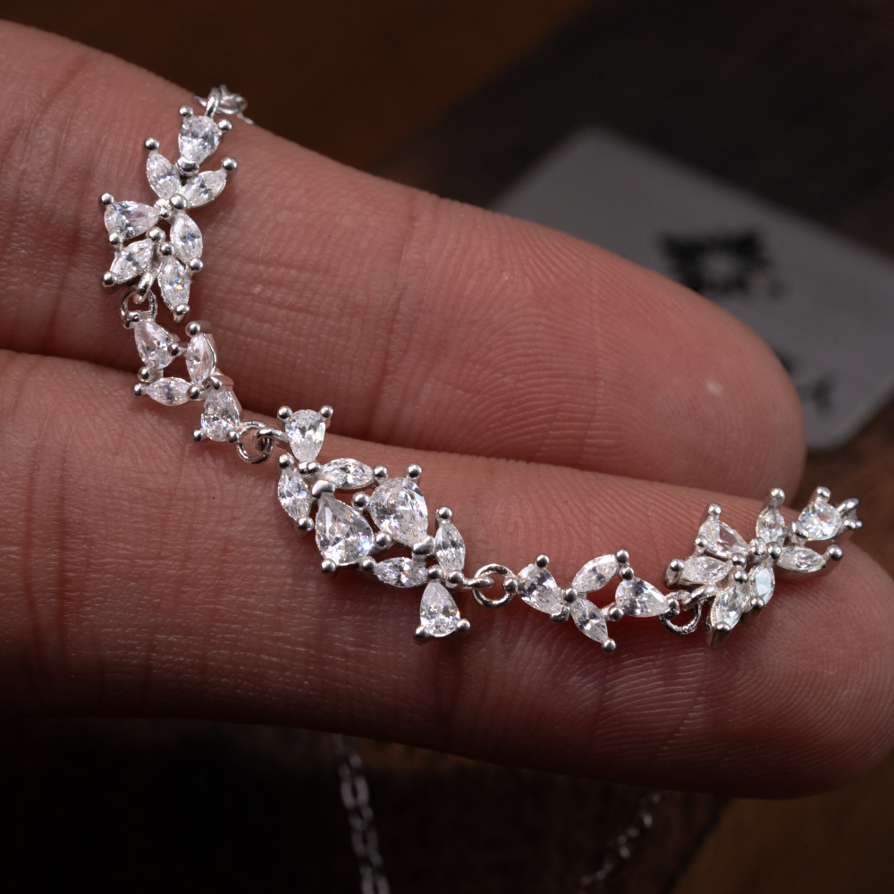 藤の花ブレスレット- S925-  L401038