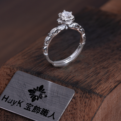 花のリング - s925 - N400710