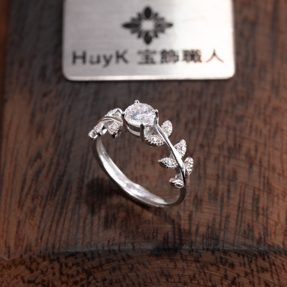 月桂樹リング - S925- N000905