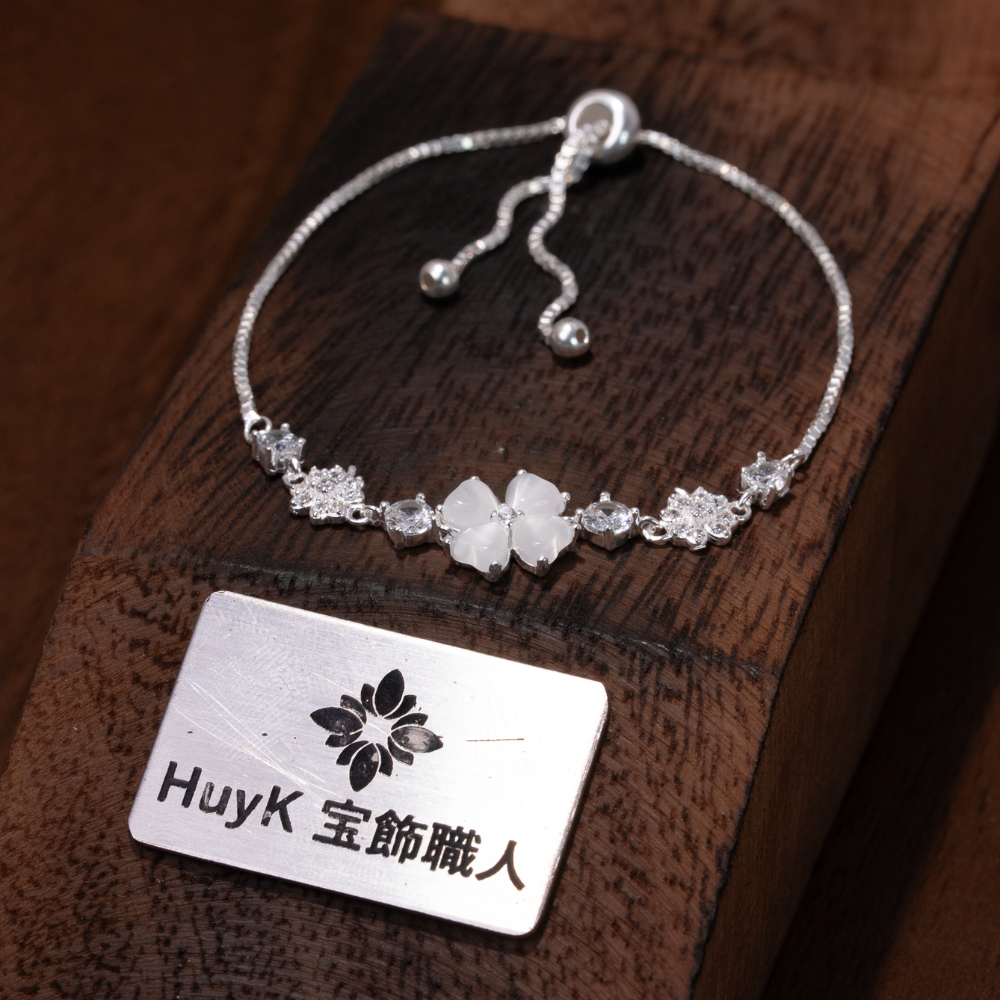 クローバーブレスレット  - s925 - MT01