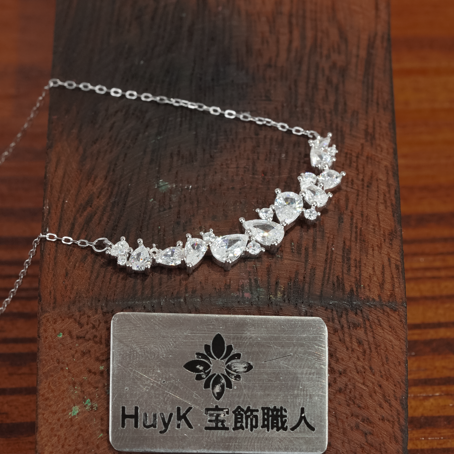 藤の花ネックレス - S925 - D000994