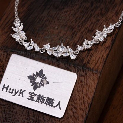 藤の花ブレスレット- S925-  L401038