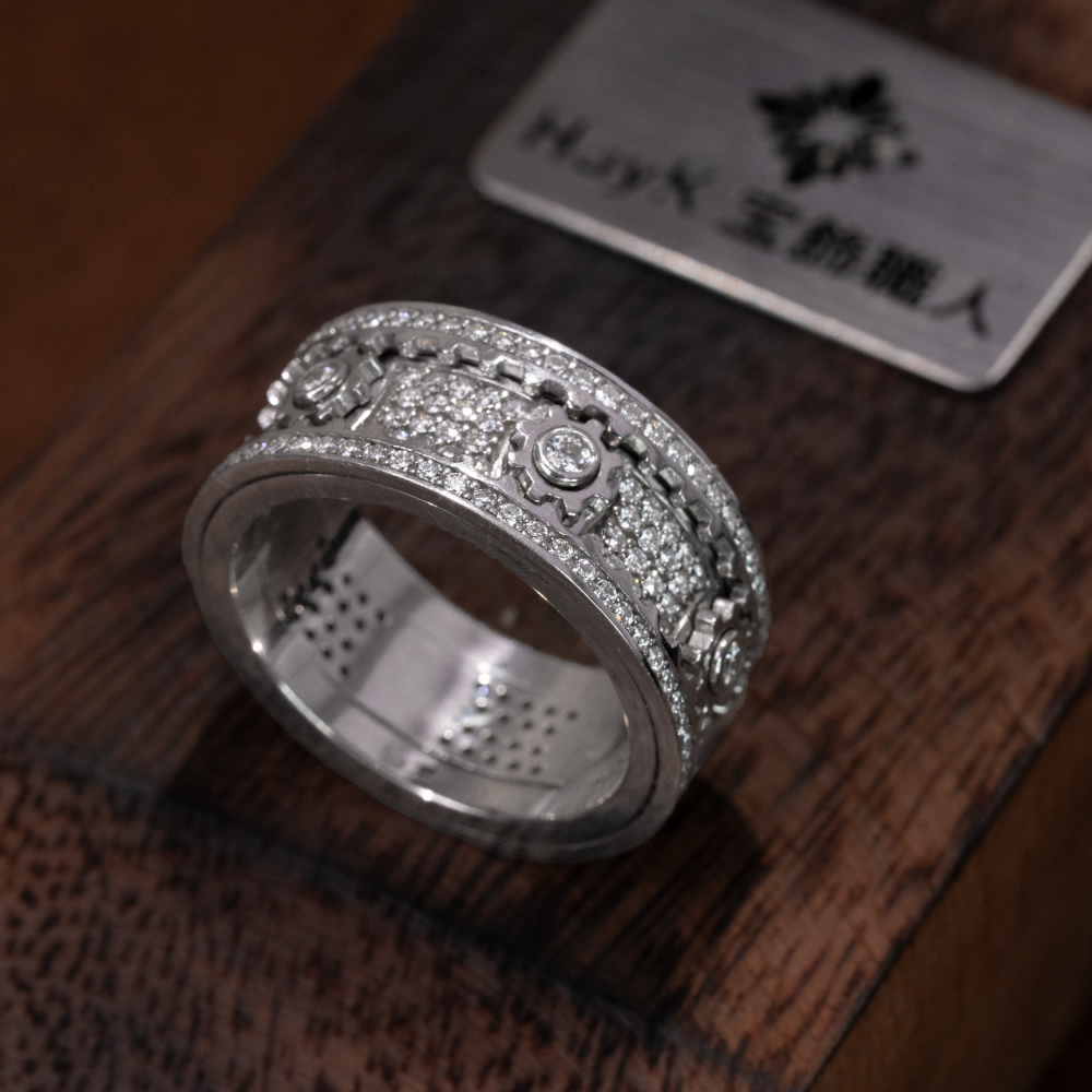 ギア回転リングー S925 - N101220