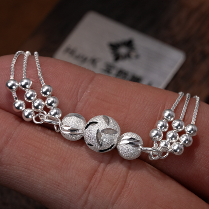 ビーズボールブレスレット - S925 - L000963