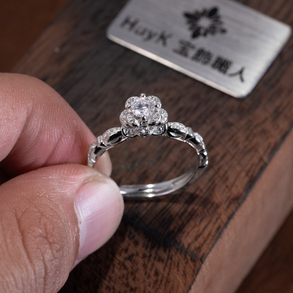 花のリング - s925 - N400710