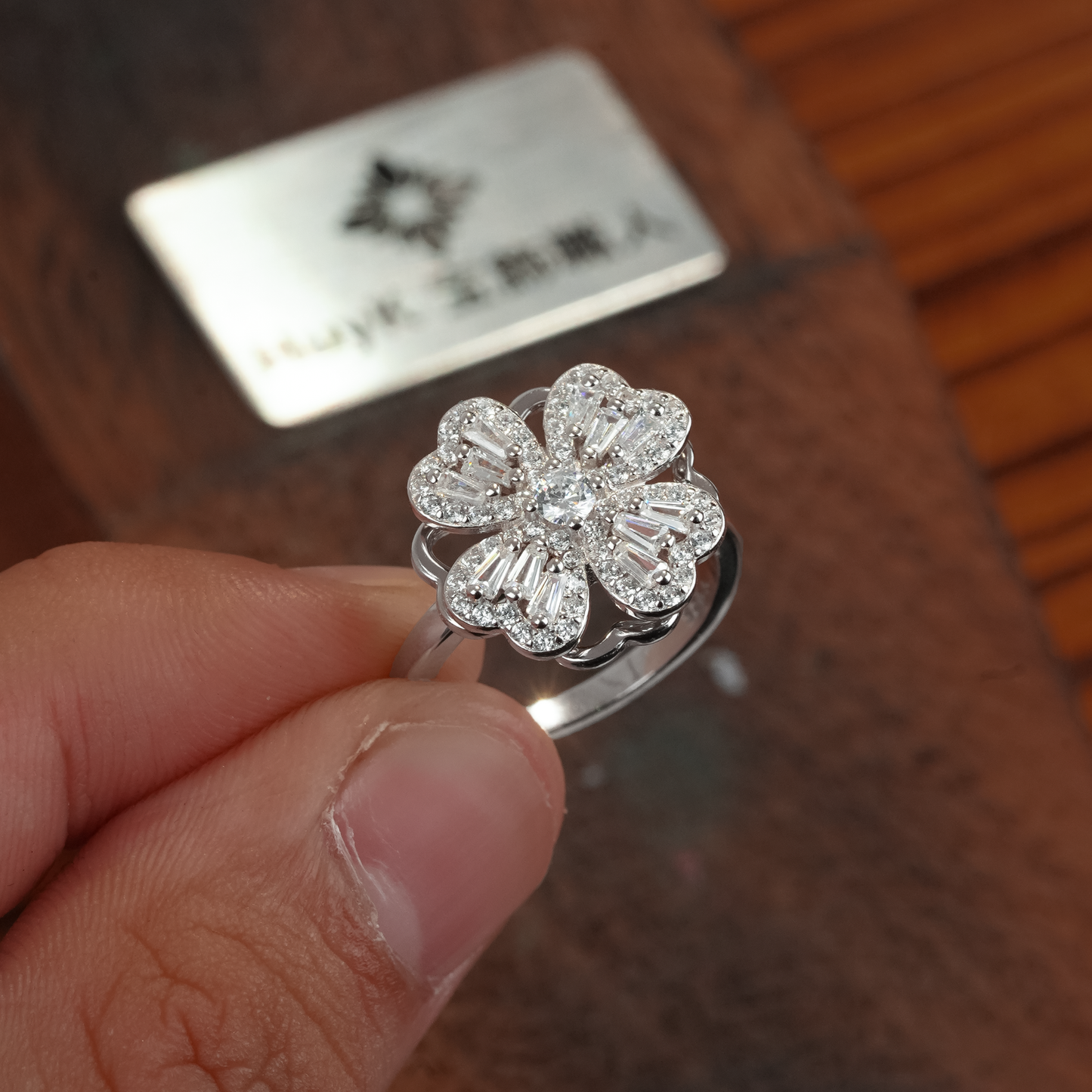 クローバーリング - s925 - N001361