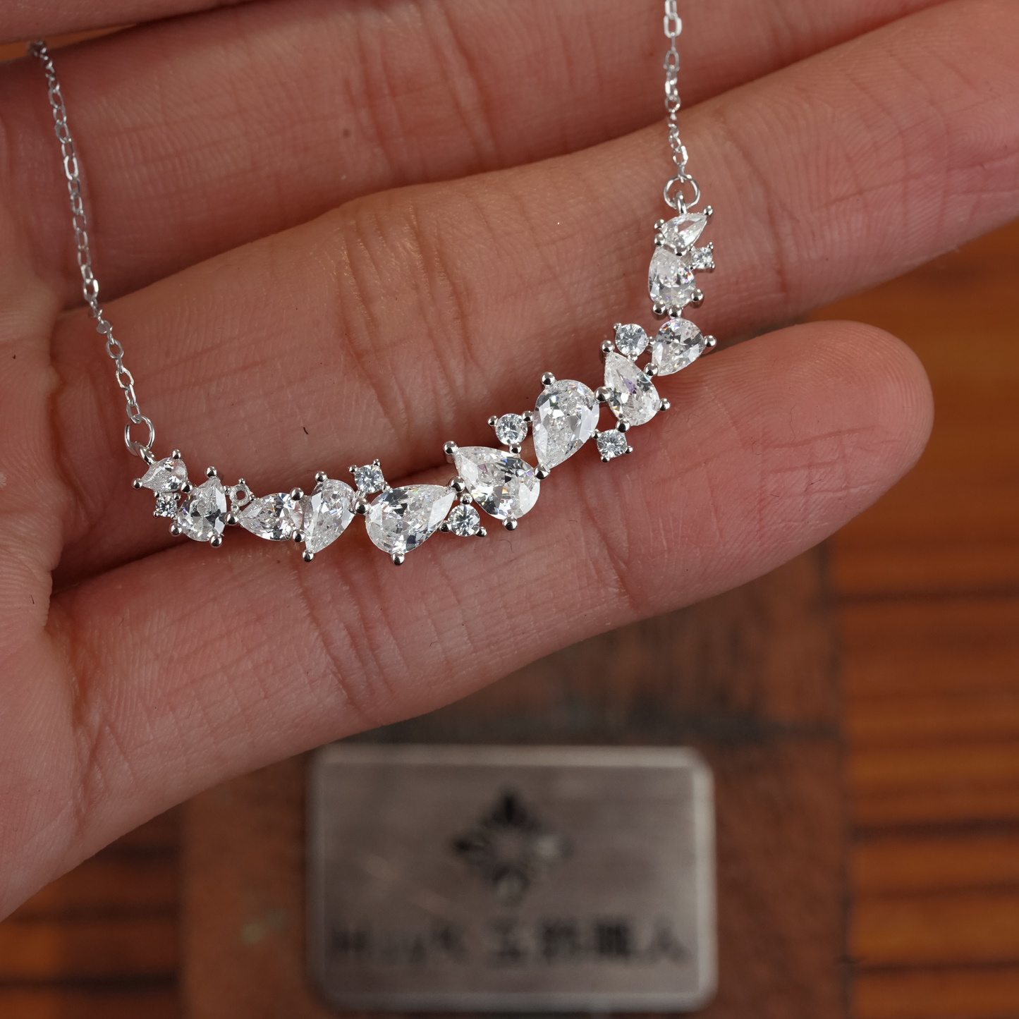 藤の花ネックレス - S925 - D000994