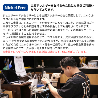 透明なモアッサナイトのリング - S925 - NM101