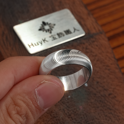 猫目模様のリング Ver.2 - s925 - N301001