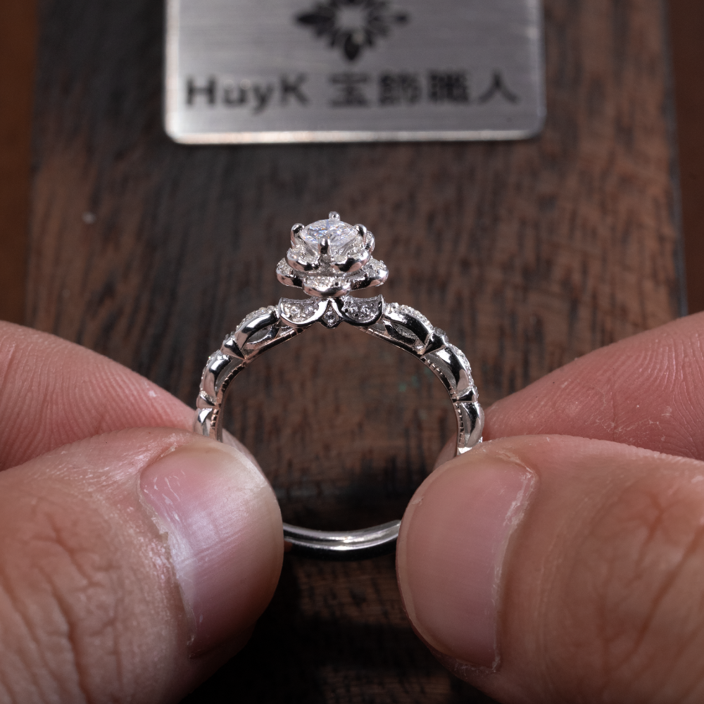 花のリング - s925 - N400710