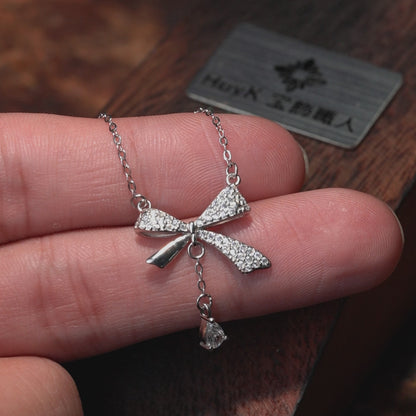 リボンネックレス -  S999  - D401011