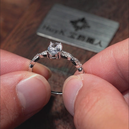 ン付きツイストリング - s925 - N400039