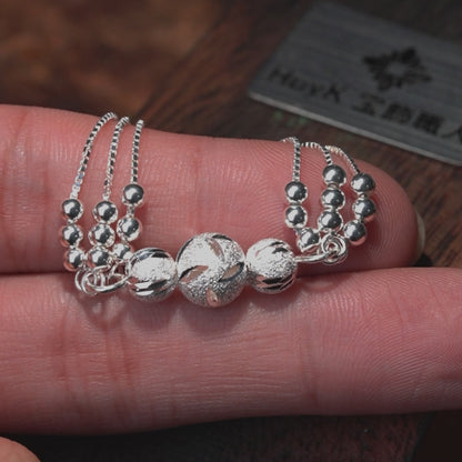 ビーズボールブレスレット - S925 - L000963