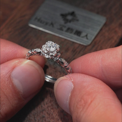 花のリング - s925 - N400710