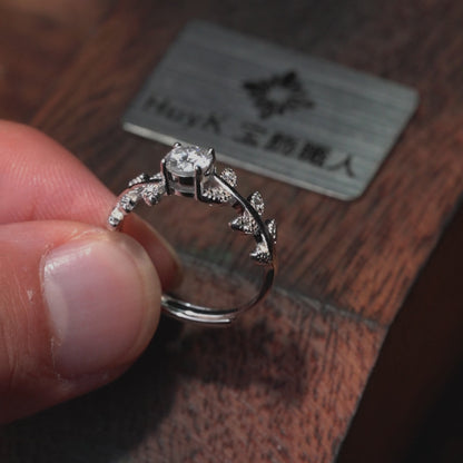 月桂樹リング - S925- N000905