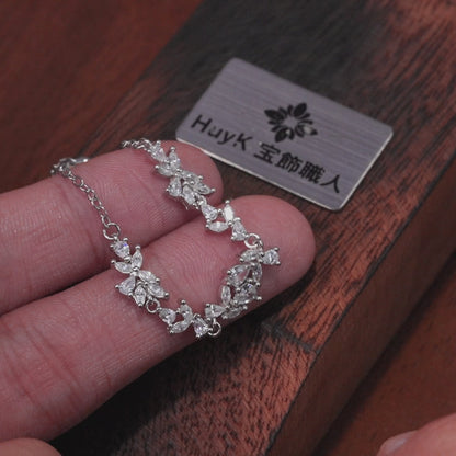 藤の花ブレスレット- S925-  L401038