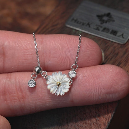 デイジーネックレス - S925 - D400350